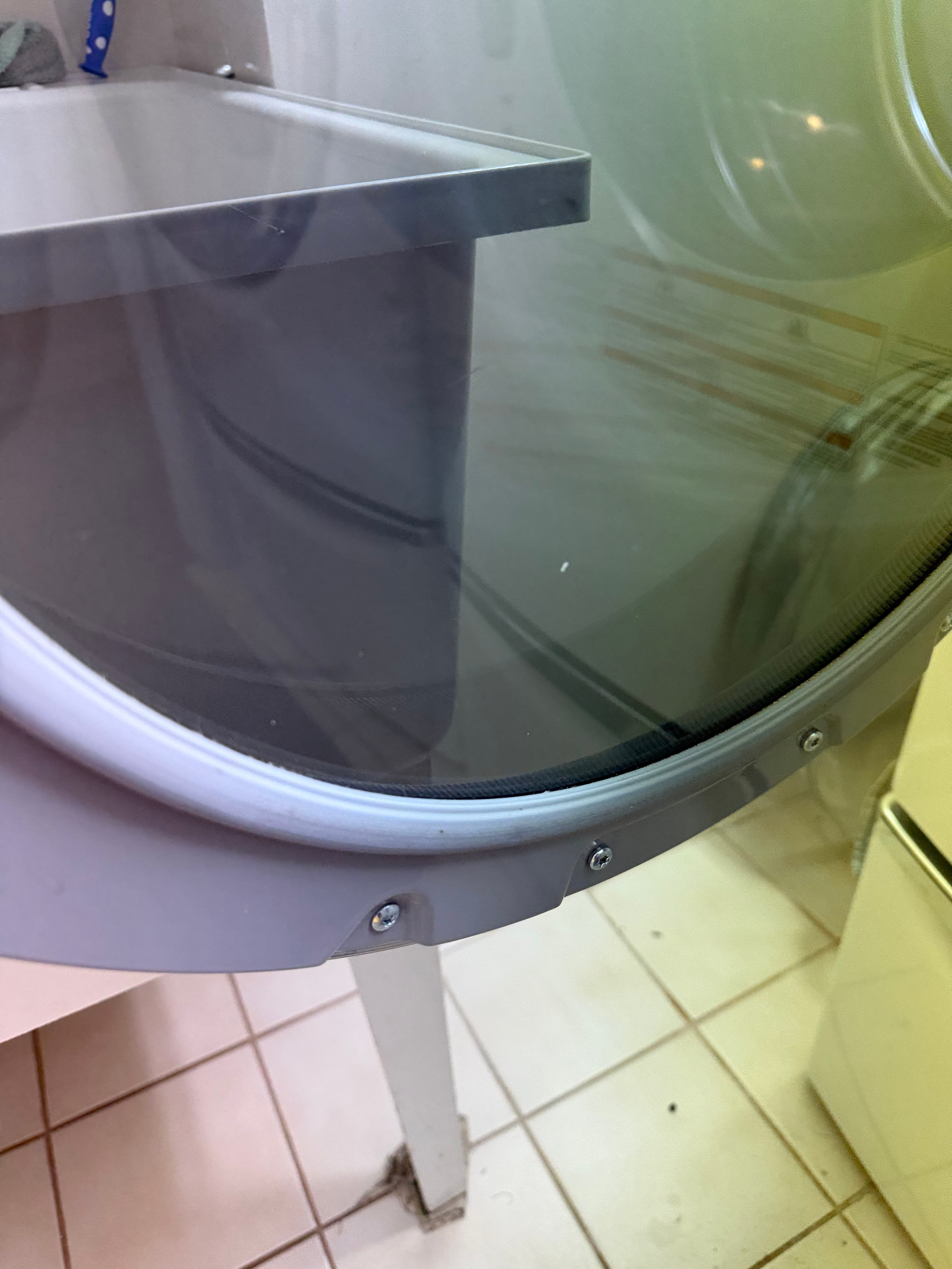 Dryer Door & Gasket - After